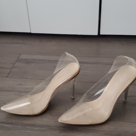 Public Desire Clear Heels - Picture 7 of 7